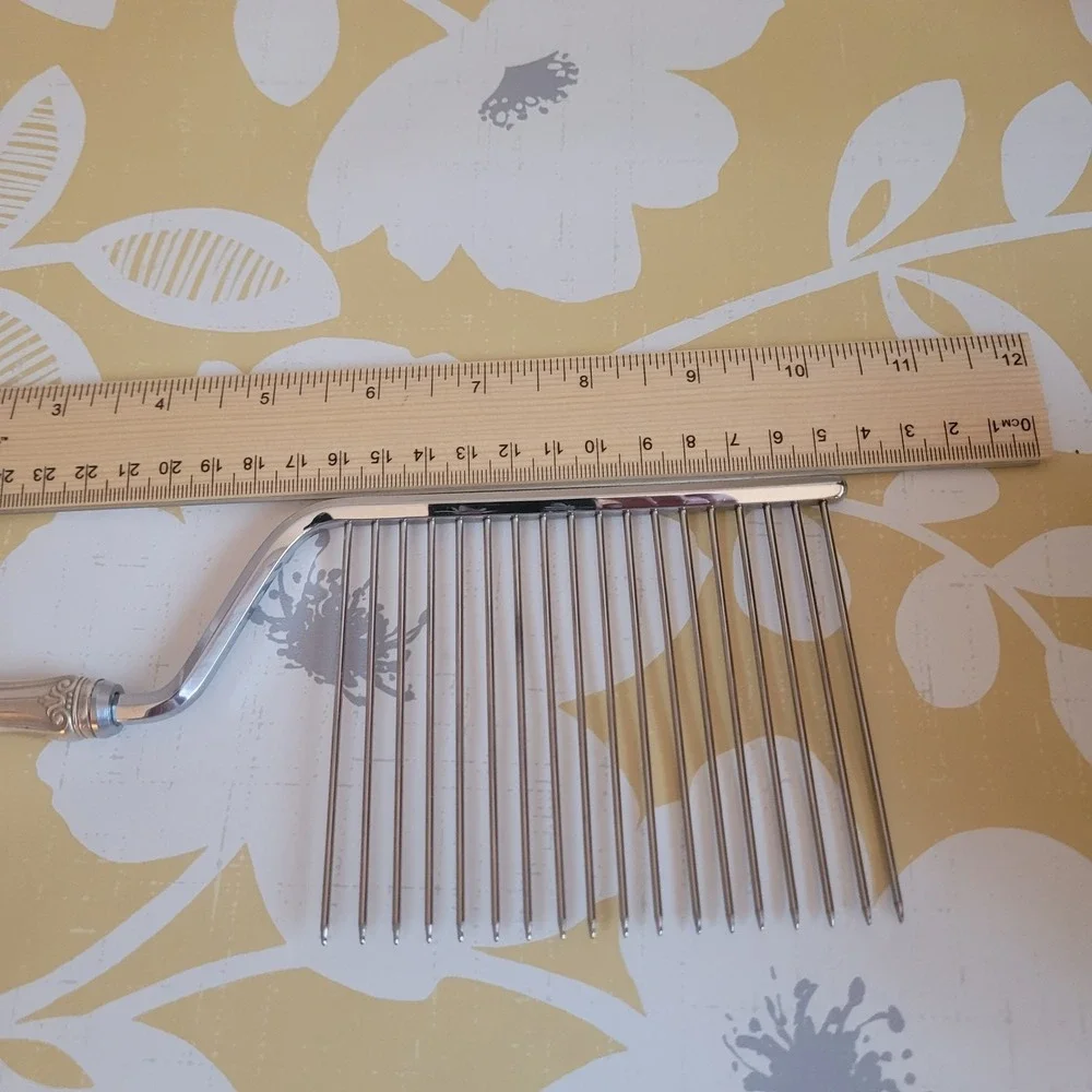 Vintage Cake Breaker, WEB Sterling - Sterling Handle w/Stainless Prongs - 10.5
